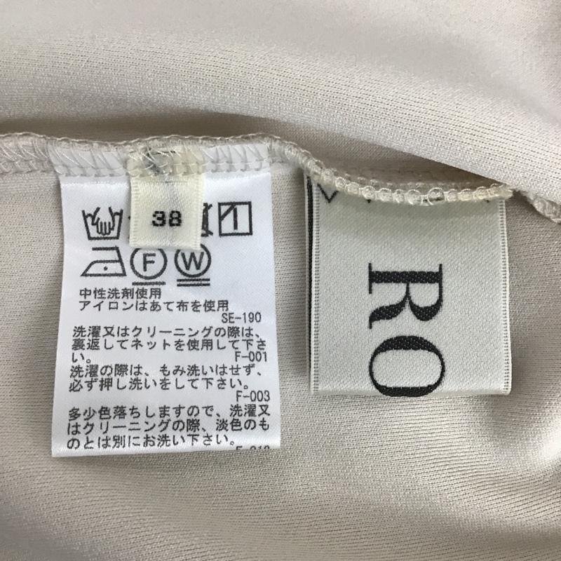 ロペ ROPE' ワンピース ロングスカート 38 無地 オフホワイト / オフホワイト /  レディース USED 古着 中古 10088499