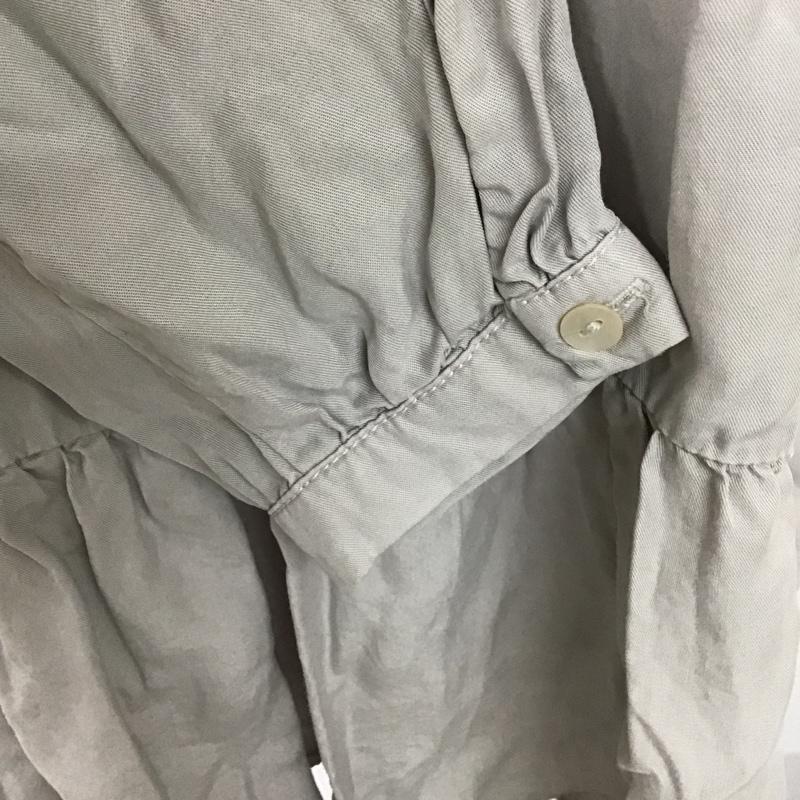 ザラ ZARA ワンピース ミニスカート 7986 021 811 ティアード S 無地 灰 / グレー /  レディース USED 古着 中古 10088501