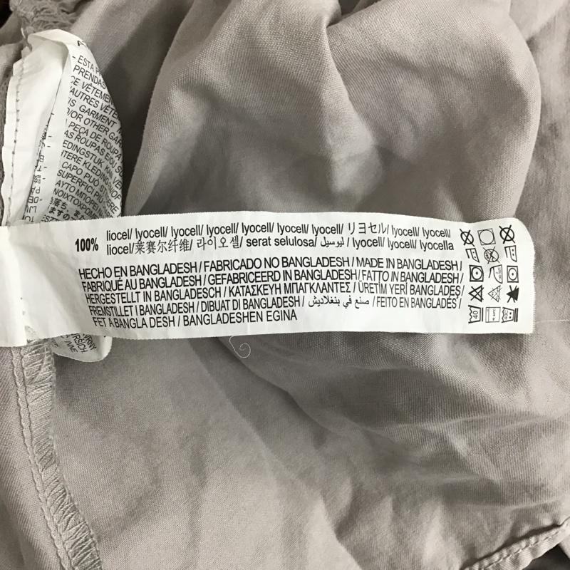 ザラ ZARA ワンピース ミニスカート 7986 021 811 ティアード S 無地 灰 / グレー /  レディース USED 古着 中古 10088501