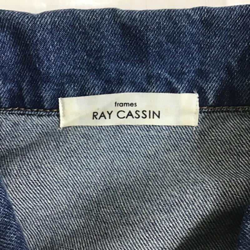 レイカズン Ray Cassin ジャケット、上着 ジャンパー、ブルゾン デニムジャケット Ｇジャン M 無地 インディゴ / インディゴ /  レディース USED 古着 中古 10088511