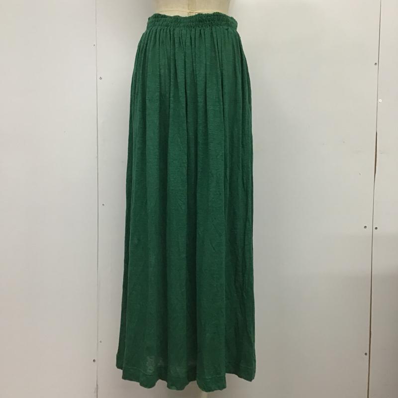 フローレント FLORENT スカート ロングスカート 無地 緑 / グリーン /  レディース USED 古着 中古 10088530