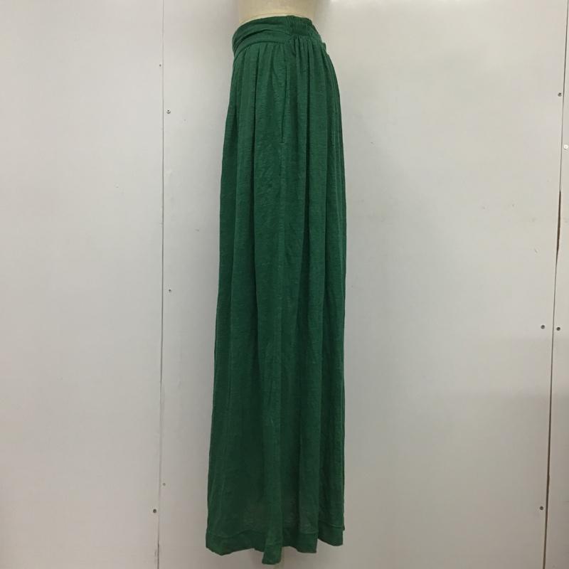 フローレント FLORENT スカート ロングスカート 無地 緑 / グリーン /  レディース USED 古着 中古 10088530