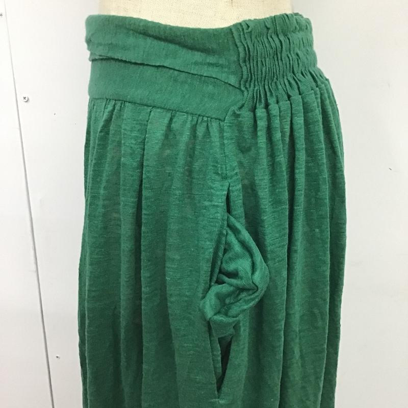 フローレント FLORENT スカート ロングスカート 無地 緑 / グリーン /  レディース USED 古着 中古 10088530