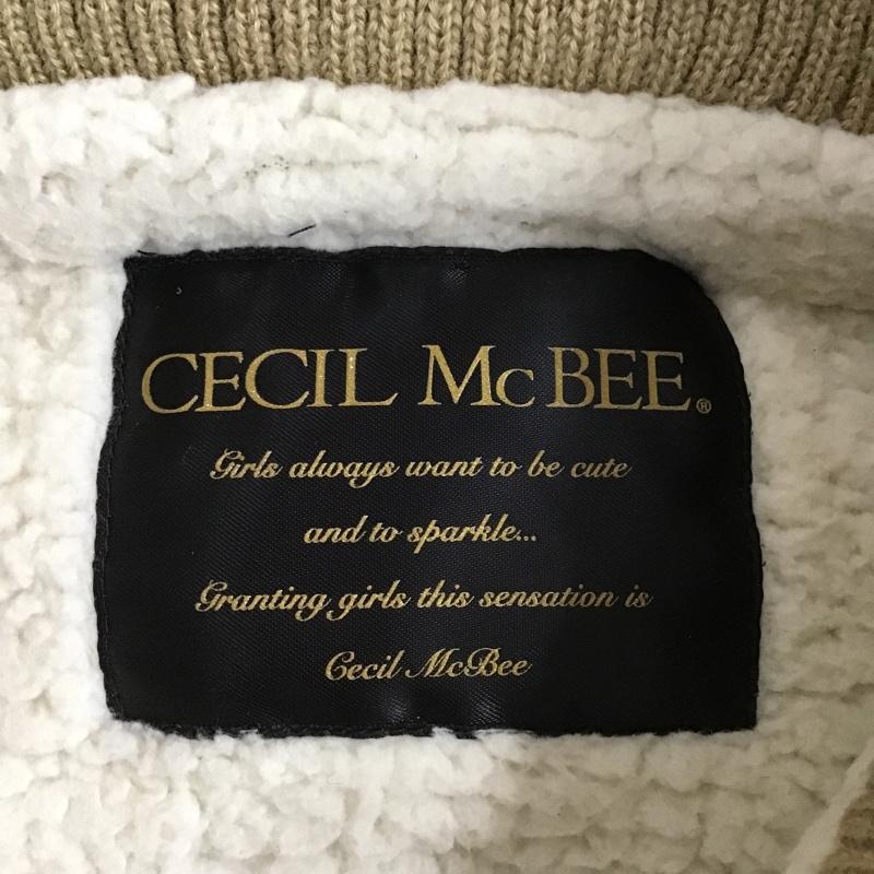 セシルマクビー CECIL McBEE コート コート一般 M 無地 ベージュ / ベージュ /  レディース USED 古着 中古 10088602
