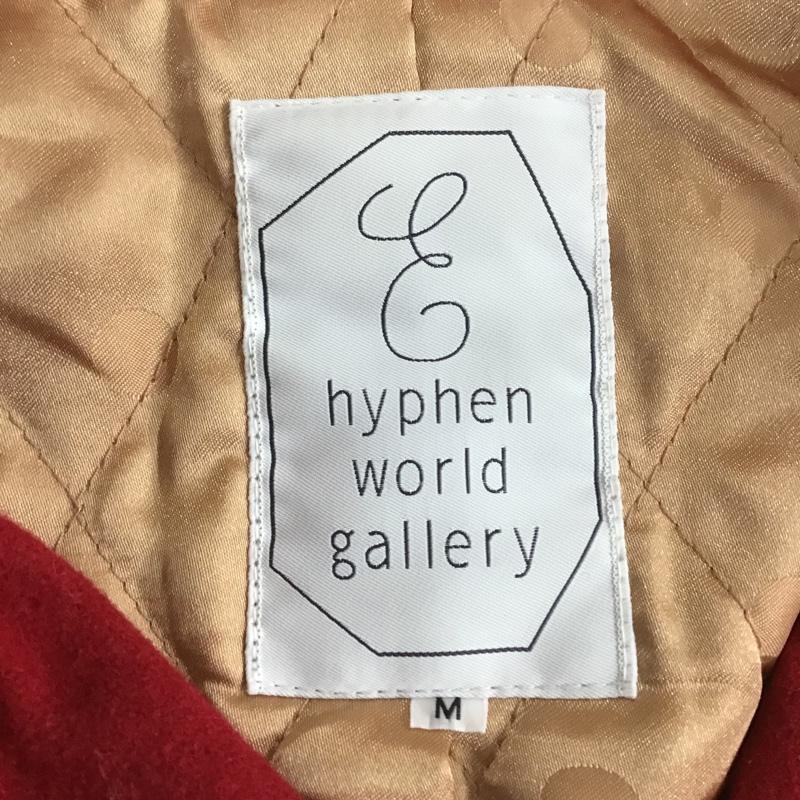 イーハイフンワールドギャラリー E hyphen world gallery コート コート一般 M 無地 赤 / レッド /  レディース USED 古着 中古 10088607