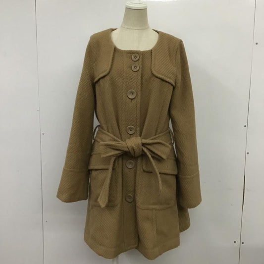 レイビームス Ray BEAMS コート コート一般 無地 キャメル / キャメル /  レディース USED 古着 中古 10088612