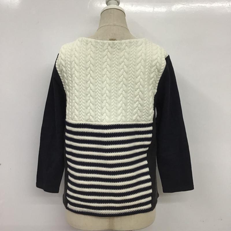 アナザーエディション Anather Edition カットソー 七分袖 無地 マルチカラー / マルチカラー /  レディース USED 古着 中古 10088613