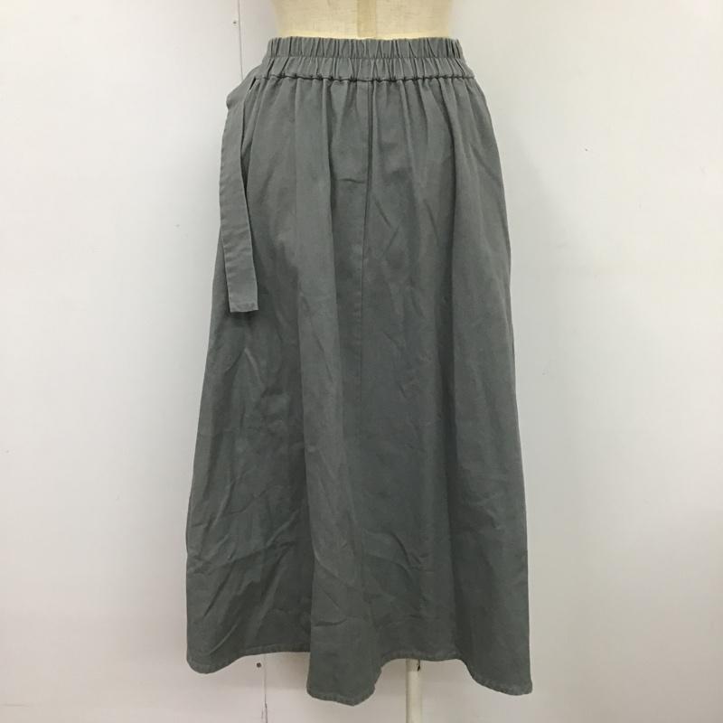 ケービーエフプラス KBF+ スカート ロングスカート 無地 水色 / ライトブルー /  レディース USED 古着 中古 10088621