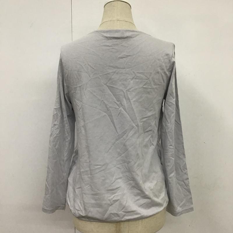 ユナイテッドアローズグリーンレーベルリラクシング UNITED ARROWS green label relaxing カットソー 長袖 無地 灰 / グレー /  レディース USED 古着 中古 10088627
