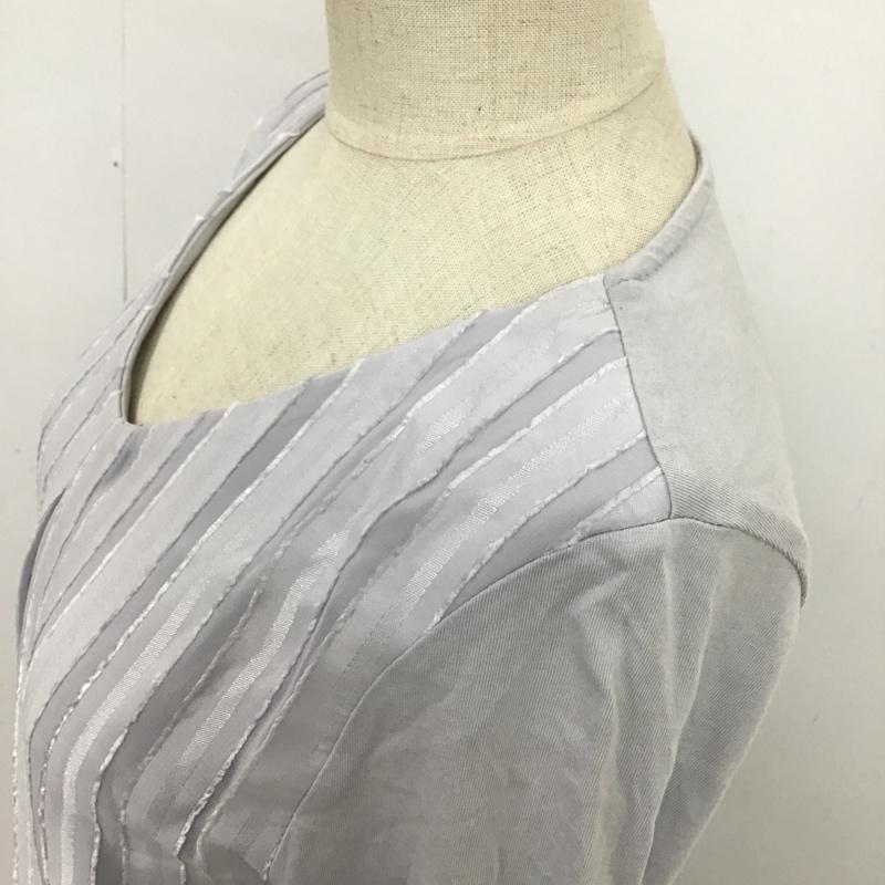 ユナイテッドアローズグリーンレーベルリラクシング UNITED ARROWS green label relaxing カットソー 長袖 無地 灰 / グレー /  レディース USED 古着 中古 10088627