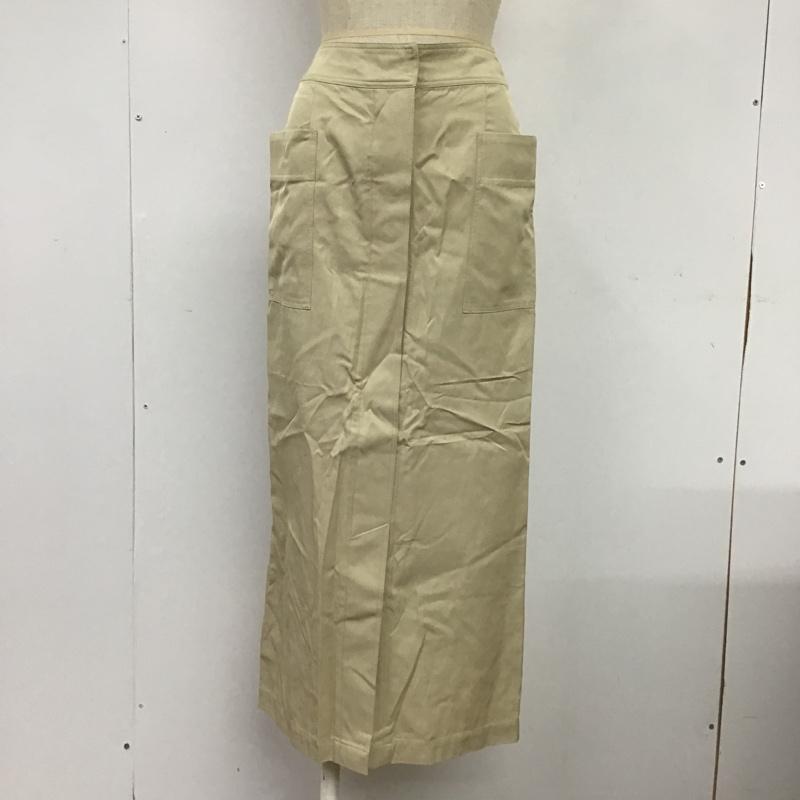 アパートバイローリーズ apart by lowrys スカート ロングスカート M 無地 ベージュ / ベージュ /  レディース USED 古着 中古 10088630