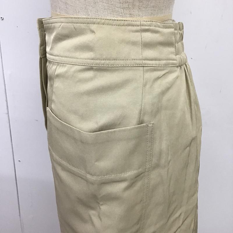 アパートバイローリーズ apart by lowrys スカート ロングスカート M 無地 ベージュ / ベージュ /  レディース USED 古着 中古 10088630