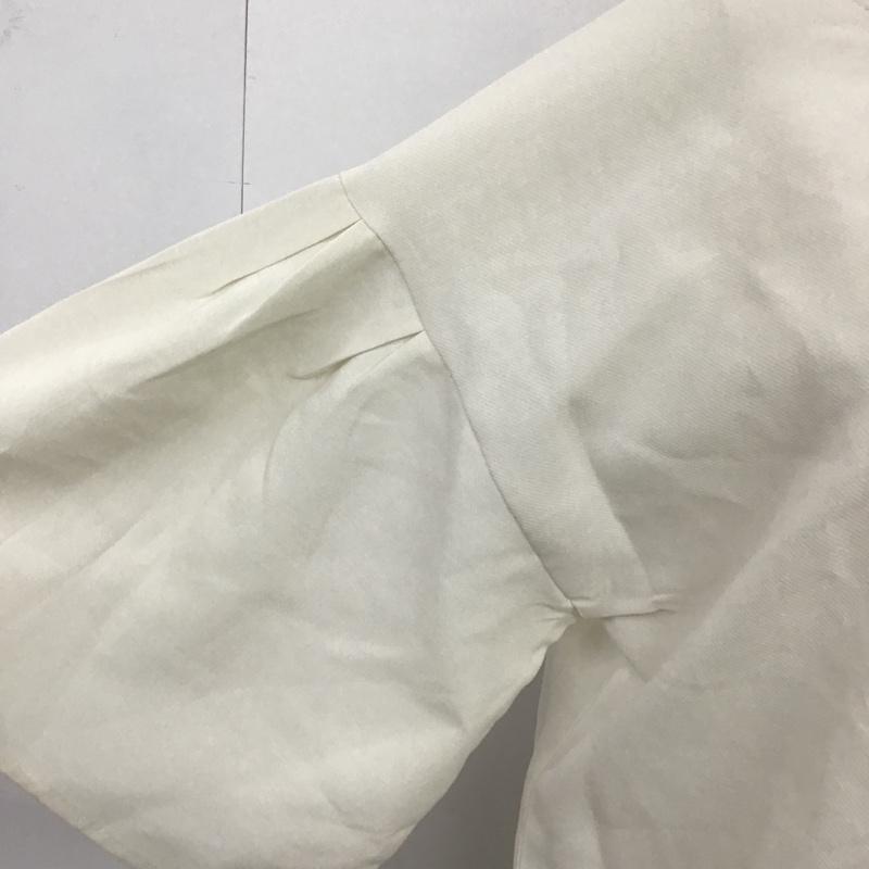 ニコアンド niko and... カットソー 七分袖 M 無地 白 / ホワイト /  レディース USED 古着 中古 10088633