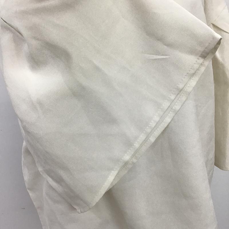 ニコアンド niko and... カットソー 七分袖 M 無地 白 / ホワイト /  レディース USED 古着 中古 10088633