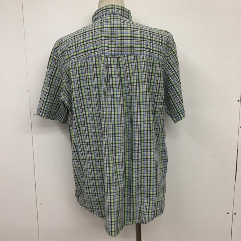 チャップスラルフローレン CHAPSRALPHLAUREN シャツ、ブラウス 半袖 ボタンダウンシャツ L チェック マルチカラー / マルチカラー /  メンズ USED 古着 中古 10088646