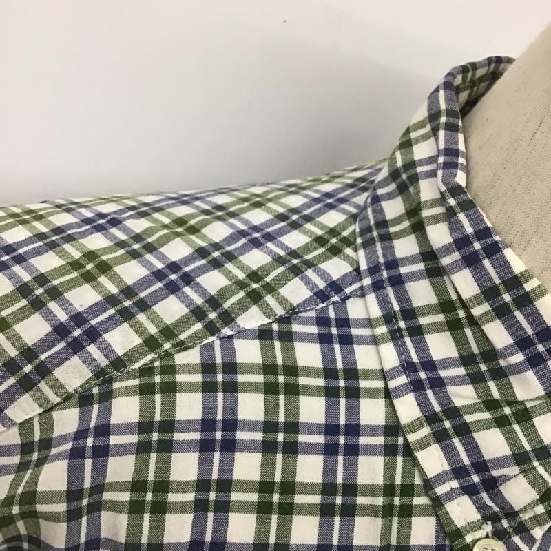 ブルックス ブラザーズ BROOKS BROTHERS シャツ、ブラウス 半袖 ボタンダウンシャツ M チェック マルチカラー / マルチカラー /  メンズ USED 古着 中古 10088692