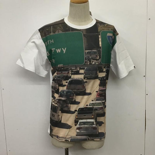 エクストララージ XLARGE Tシャツ 半袖 101203011003 SS TEE FREEWAY M プリント 白 / ホワイト /  メンズ USED 古着 中古 10088699