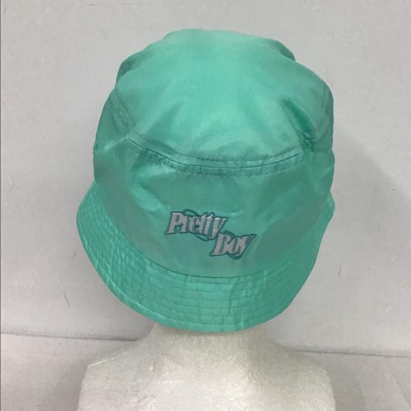 エクストララージ XLARGE 帽子 ハット 01194115 バケットハット PRETTYBOY ロゴ、文字 薄緑 / ライトグリーン /  メンズ USED 古着 中古 10088730
