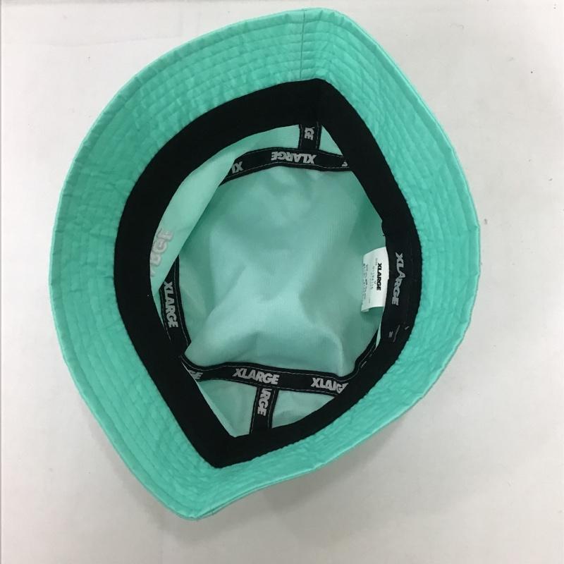 エクストララージ XLARGE 帽子 ハット 01194115 バケットハット PRETTYBOY ロゴ、文字 薄緑 / ライトグリーン /  メンズ USED 古着 中古 10088730
