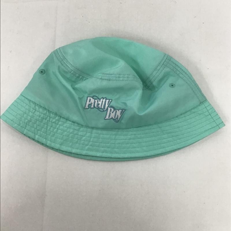 エクストララージ XLARGE 帽子 ハット 01194115 バケットハット PRETTYBOY ロゴ、文字 薄緑 / ライトグリーン /  メンズ USED 古着 中古 10088730