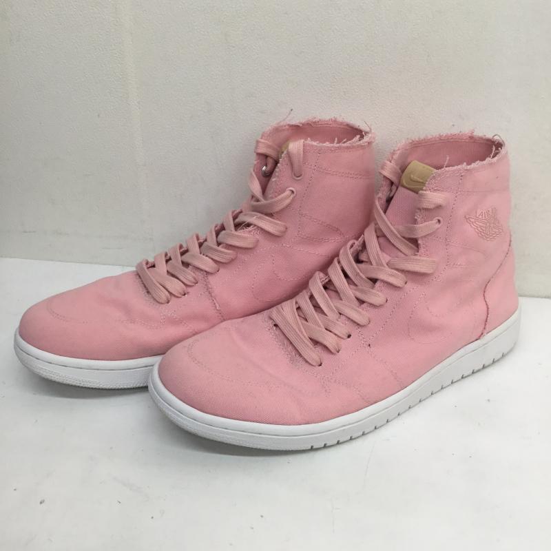 ナイキ NIKE スニーカー スニーカー JORDAN 1 RETRO HIGH DECON SHEEN エアジョーダン1 ハイ ディーコン シーン 867338-620 28.0cm ロゴ、文字 桃 / ピンク /  メンズ USED 古着 中古 10088733