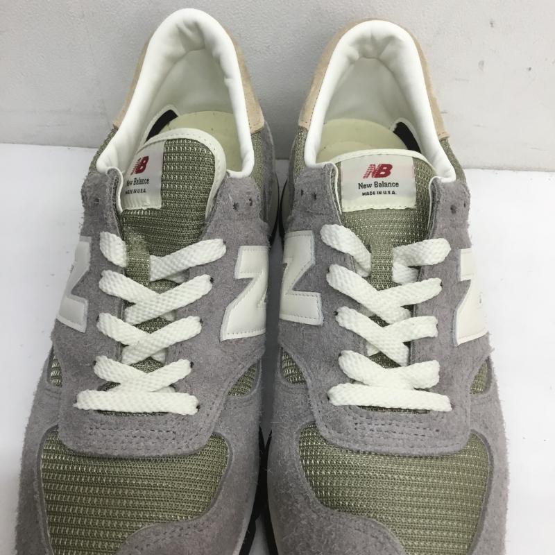 ニューバランス New Balance スニーカー スニーカー M990TA1 USA製 28.5cm ロゴ、文字 灰 / グレー /  メンズ USED 古着 中古 10088737