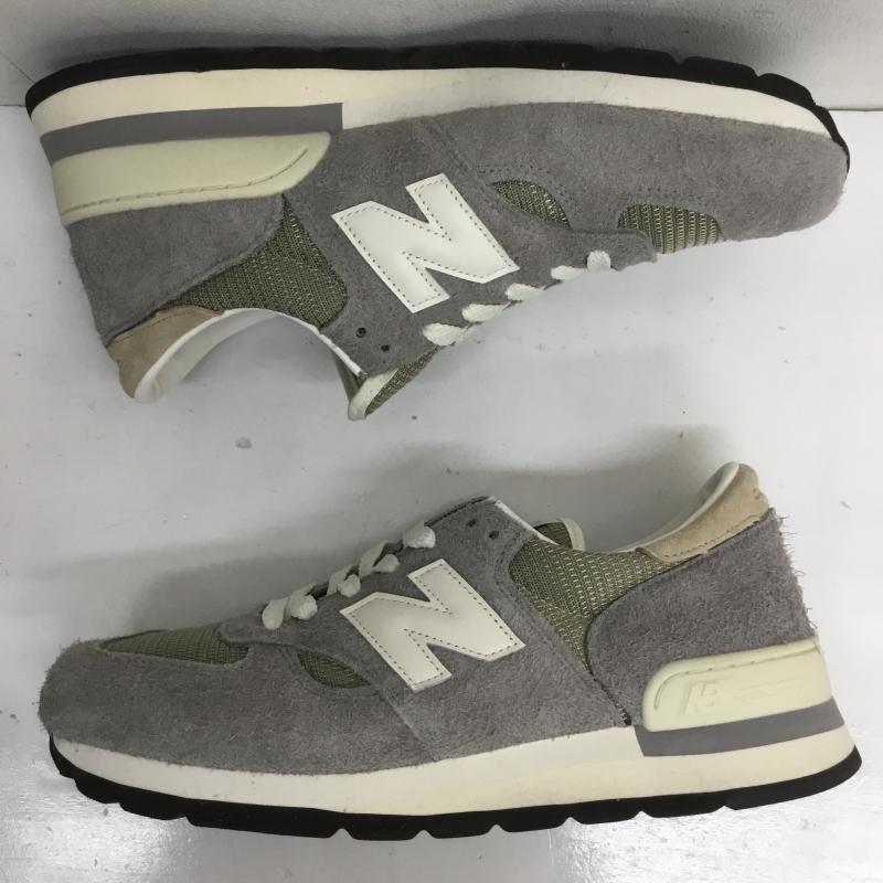 ニューバランス New Balance スニーカー スニーカー M990TA1 USA製 28.5cm ロゴ、文字 灰 / グレー /  メンズ USED 古着 中古 10088737