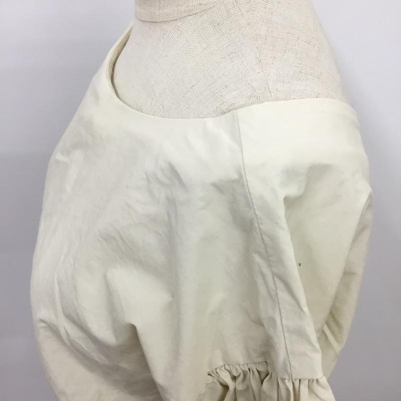 マウジー MOUSSY シャツ、ブラウス 長袖 010BSS30-1620 WAIST GATHER 2WAY ブラウス FREE 無地 アイボリー / アイボリー /  レディース USED 古着 中古 10088828