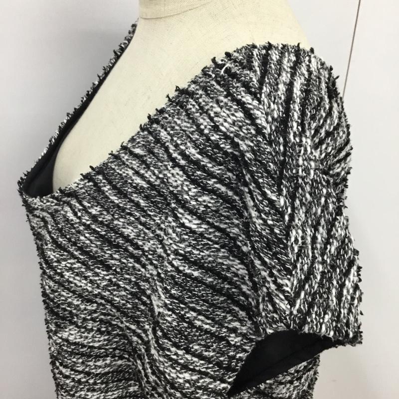 リエンダ rienda ワンピース ミニスカート 1107A983-1120 ツイードワンピース S  黒 / ブラック /  レディース USED 古着 中古 10088899