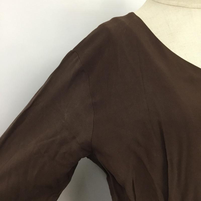 アーバンリサーチサニーレーベル URBAN RESEARCH Sonny Label ワンピース ロングスカート LA97-26T041 FREE 無地 茶 / ブラウン /  レディース USED 古着 中古 10088915