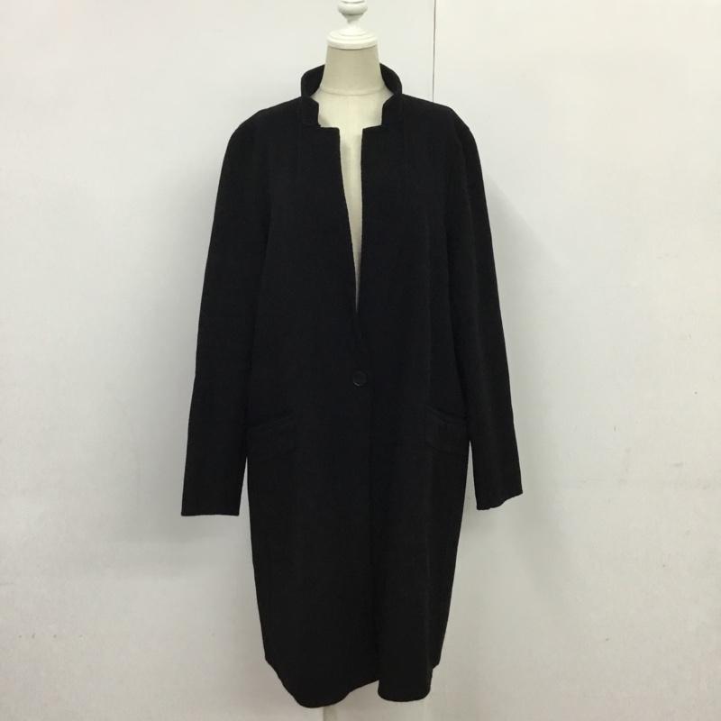 ザラ ZARA コート コート一般 無地 黒 / ブラック /  レディース USED 古着 中古 10088950