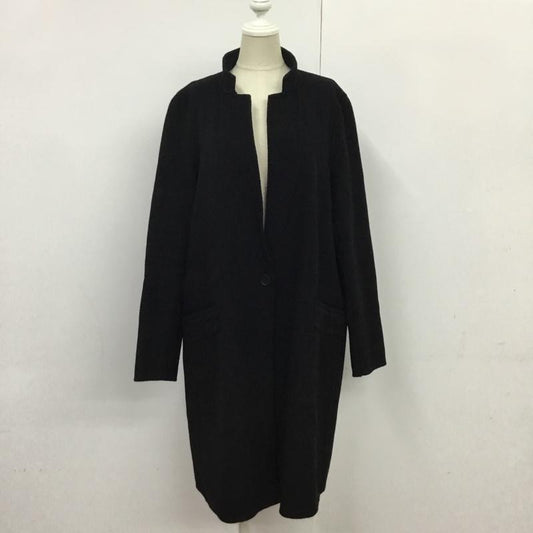 ザラ ZARA コート コート一般 無地 黒 / ブラック /  レディース USED 古着 中古 10088950
