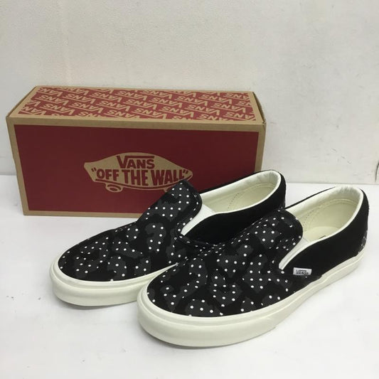 バンズ VANS スニーカー スニーカー Classic Slip-On Leopard Polkadot VN0A5JMHBA21 27.0cm ドット X ヒョウ柄・レオパード柄 黒 / ブラック /  メンズ USED 古着 中古 10088959