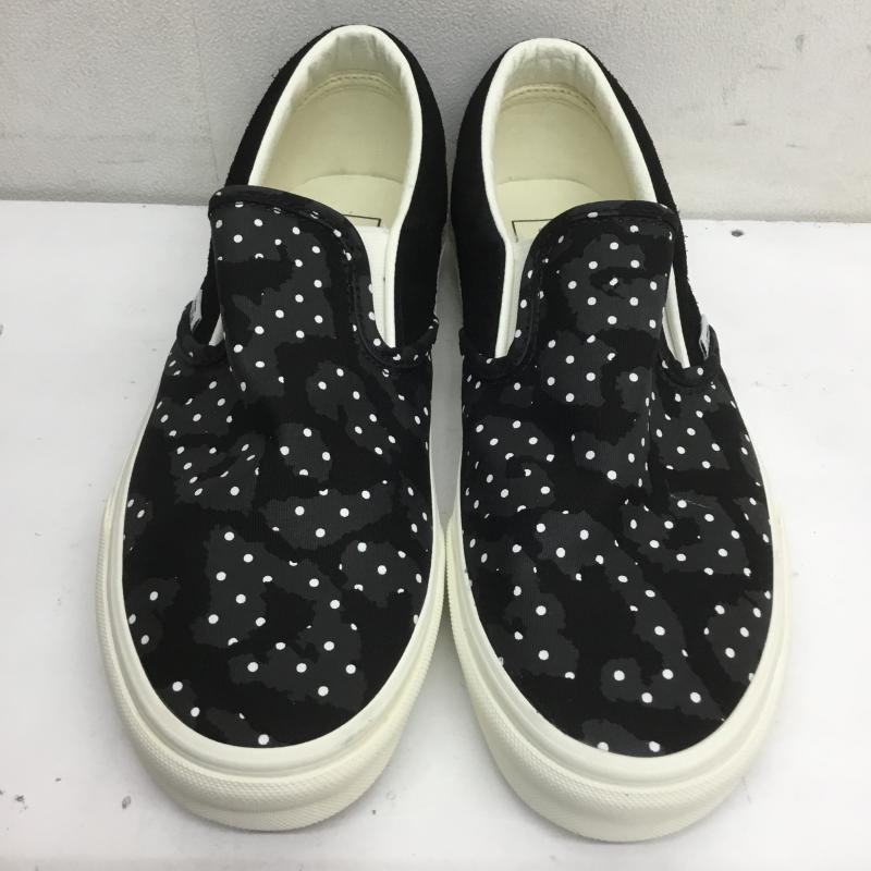 バンズ VANS スニーカー スニーカー Classic Slip-On Leopard Polkadot VN0A5JMHBA21 27.0cm ドット X ヒョウ柄・レオパード柄 黒 / ブラック /  メンズ USED 古着 中古 10088959