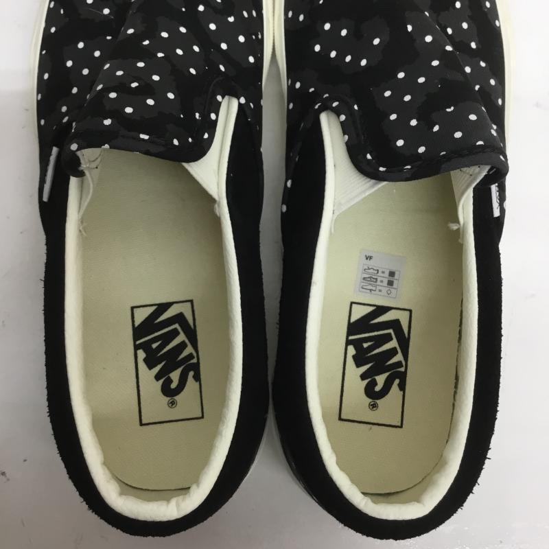 バンズ VANS スニーカー スニーカー Classic Slip-On Leopard Polkadot VN0A5JMHBA21 27.0cm ドット X ヒョウ柄・レオパード柄 黒 / ブラック /  メンズ USED 古着 中古 10088959