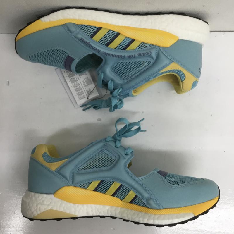 アディダス adidas スニーカー スニーカー EQT RACING HM HUMAN MADE EQT レーシング ヒューマンメイド GX7917 27.0cm ロゴ、文字 水色 / ライトブルー /  メンズ USED 古着 中古 10088960