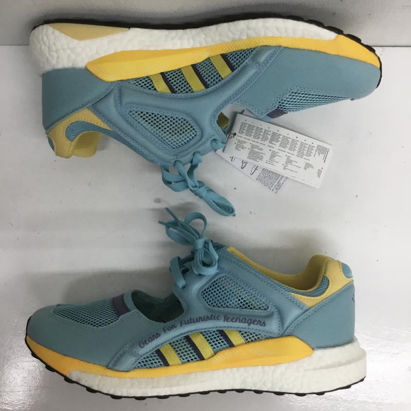 アディダス adidas スニーカー スニーカー EQT RACING HM HUMAN MADE EQT レーシング ヒューマンメイド GX7917 27.0cm ロゴ、文字 水色 / ライトブルー /  メンズ USED 古着 中古 10088960