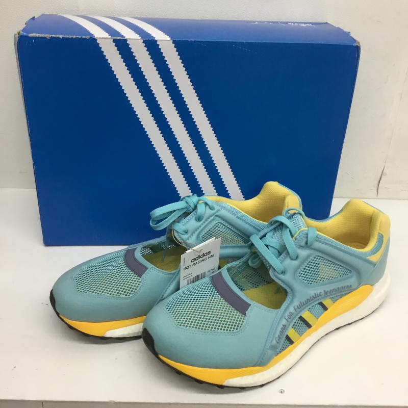 アディダス adidas スニーカー スニーカー EQT RACING HM HUMAN MADE EQT レーシング ヒューマンメイド GX7917 29.5cm ロゴ、文字 水色 / ライトブルー /  メンズ USED 古着 中古 10088962