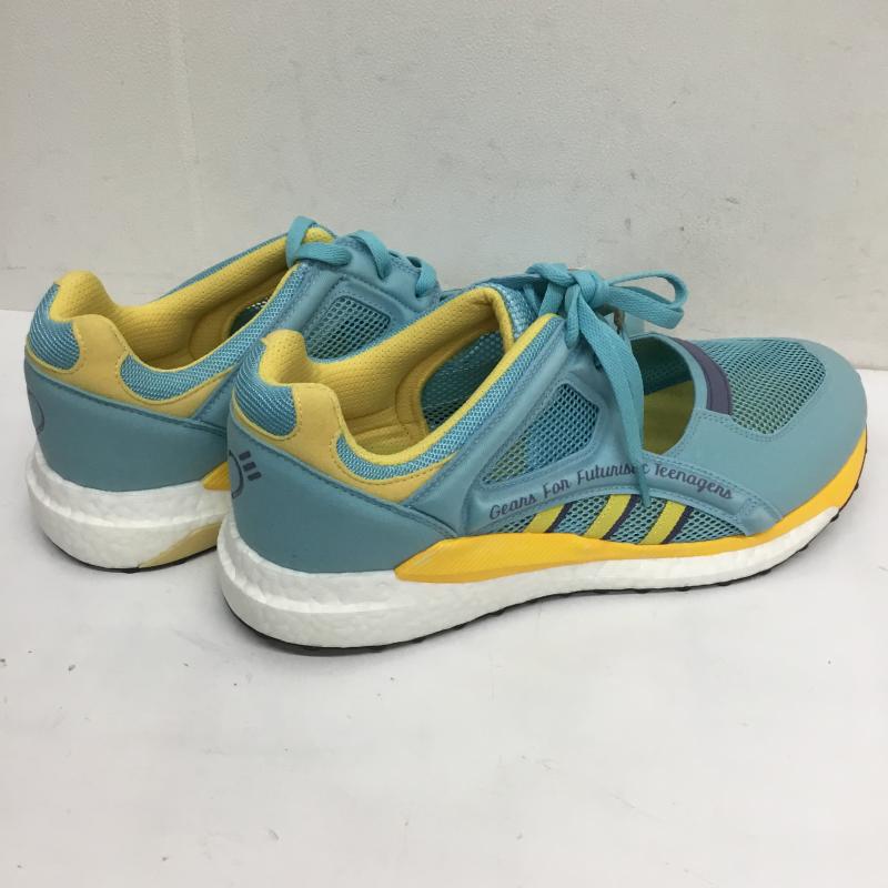 アディダス adidas スニーカー スニーカー EQT RACING HM HUMAN MADE EQT レーシング ヒューマンメイド GX7917 29.5cm ロゴ、文字 水色 / ライトブルー /  メンズ USED 古着 中古 10088962