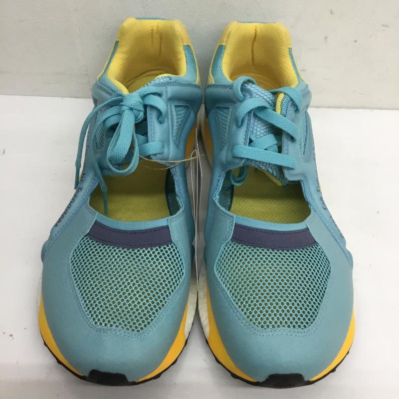 アディダス adidas スニーカー スニーカー EQT RACING HM HUMAN MADE EQT レーシング ヒューマンメイド GX7917 29.5cm ロゴ、文字 水色 / ライトブルー /  メンズ USED 古着 中古 10088962