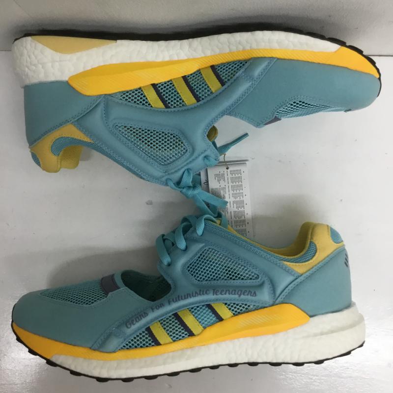 アディダス adidas スニーカー スニーカー EQT RACING HM HUMAN MADE EQT レーシング ヒューマンメイド GX7917 29.5cm ロゴ、文字 水色 / ライトブルー /  メンズ USED 古着 中古 10088962