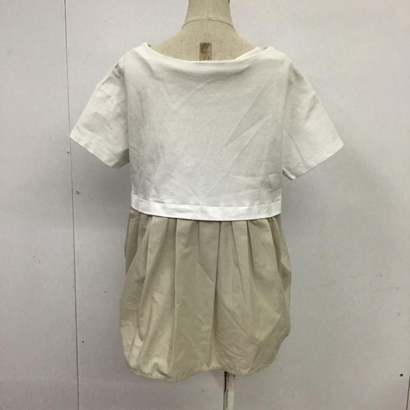 ナノユニバース nano・universe カットソー 半袖 FREE 無地 白 / ホワイト /  レディース USED 古着 中古 10088970