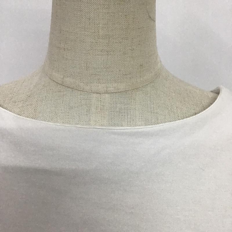 ナノユニバース nano・universe カットソー 半袖 FREE 無地 白 / ホワイト /  レディース USED 古着 中古 10088970