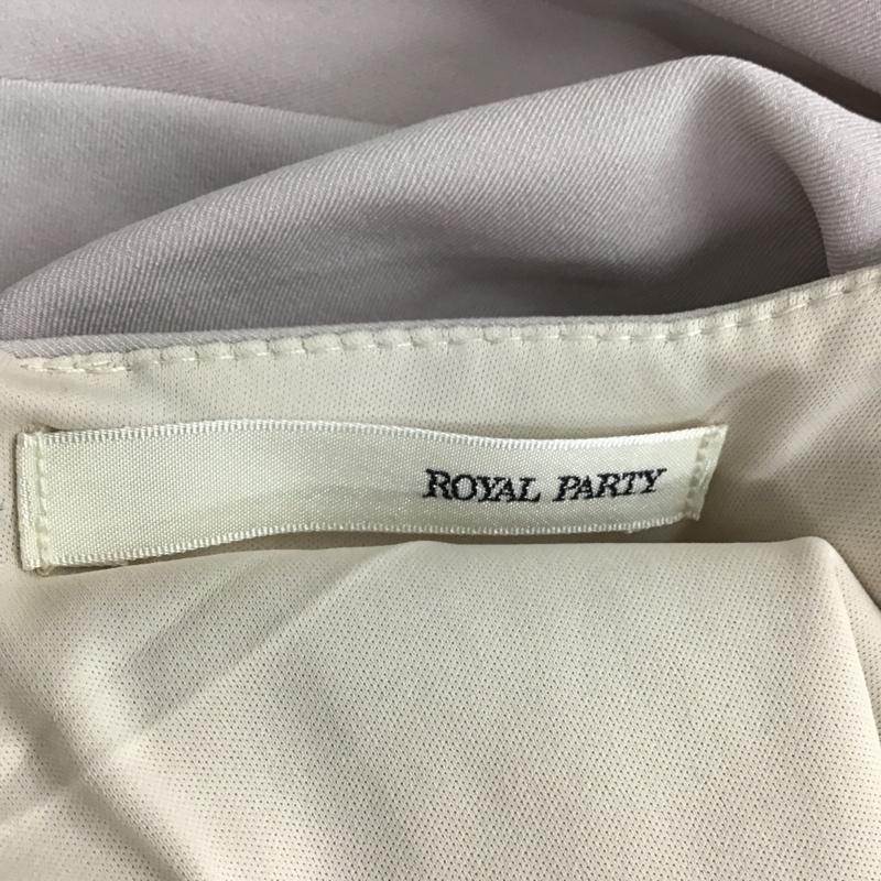 ロイヤルパーティー ROYAL PARTY ワンピース ひざ丈スカート FREE 無地 ベージュ / ベージュ /  レディース USED 古着 中古 10088974