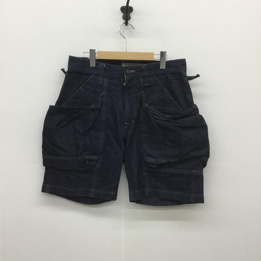 トローヴ TROVE パンツ ショートパンツ GEAR HOLIC デニム ショーツ Big Pocket Shorts 2 インディゴ / インディゴ /  メンズ USED 古着 中古 10089077