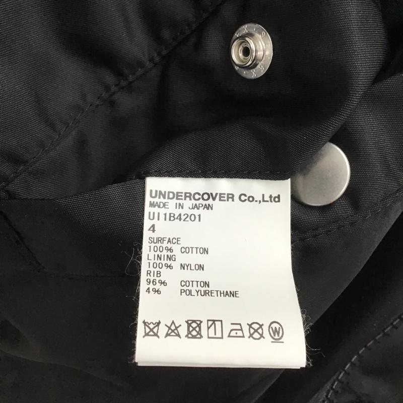 アンダーカバーイズム UNDERCOVERISM ジャケット、上着 ジャンパー、ブルゾン UI1B4201 カスタム リバーシブル MA-1 タグ付き 4 ロゴ、文字 黒 / ブラック /  メンズ USED 古着 中古 10089090