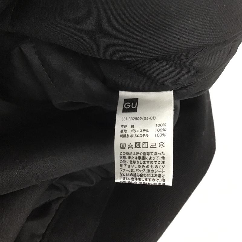 ジーユー GU ジャケット、上着 ジャケット、ブレザー 331-332809 KAPPA デニムロングシャツ S 刺繍 黒 / ブラック /  メンズ USED 古着 中古 10089112