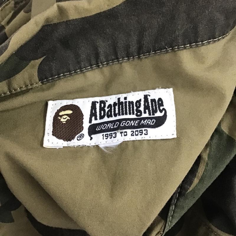 アベイシングエイプ A BATHING APE シャツ、ブラウス 長袖 バックプリント カモフラージュ柄・迷彩 茶 / ブラウン / X ベージュ / ベージュ / X カーキ / カーキ / X ダークブラウン / ダークブラウン /  メンズ USED 古着 中古 10089140