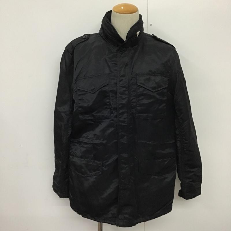 アベイシングエイプ A BATHING APE ジャケット、上着 ジャケット、ブレザー ナイロン L 無地 黒 / ブラック /  メンズ USED 古着 中古 10089143