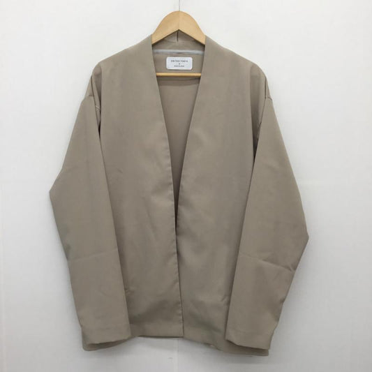 ユナイテッドトウキョウ UNITED TOKYO カーディガン 長袖 Dry air カーディガン 3 無地 ベージュ / ベージュ /  メンズ USED 古着 中古 10089165
